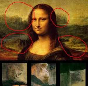 神秘蒙娜丽莎画背景为什么隐藏了四只动物?