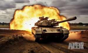 泰柬前线铁骑轰鸣!中国VT-4坦克实战显威!