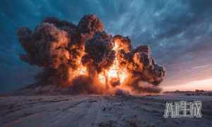 7亿重器变废铁，美预警机腰斩，雷达都炸飞了！